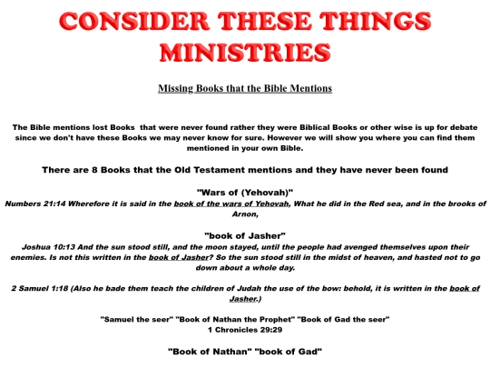 Missing-Books screenshot