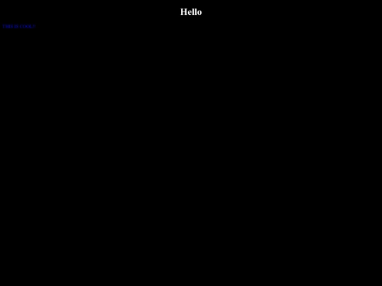 external screenshot