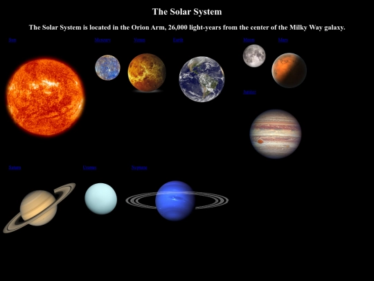 q2/SolarSystem screenshot