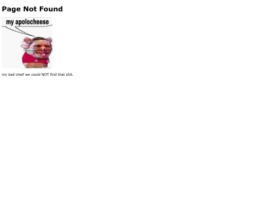 not_found screenshot