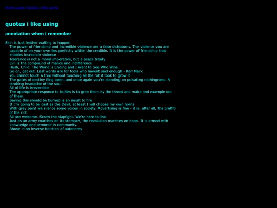 quote-list-page screenshot