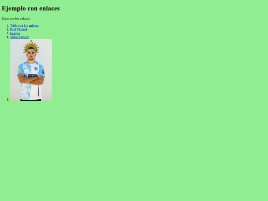 ejercicioenlaces screenshot