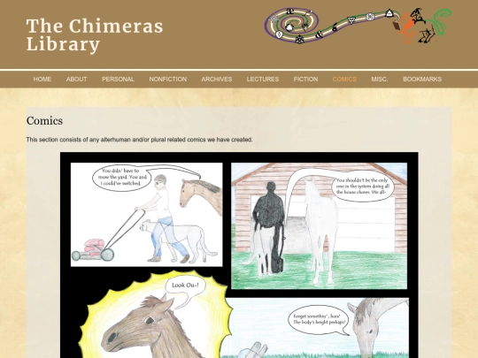 Comics screenshot