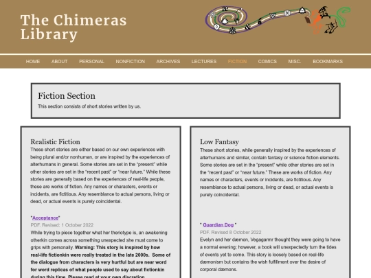 Fiction screenshot