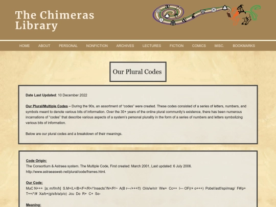 PluralCodes screenshot
