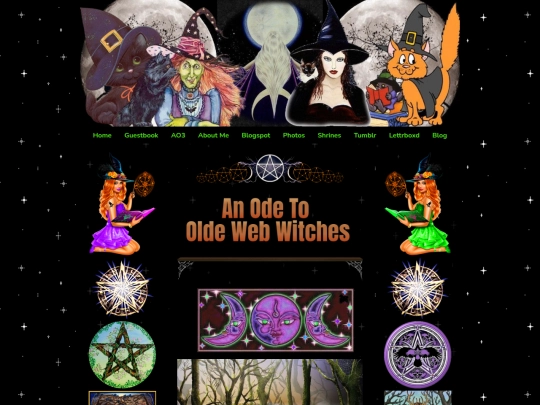 oldwebwitch screenshot