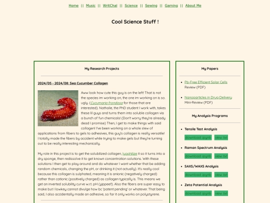 science screenshot