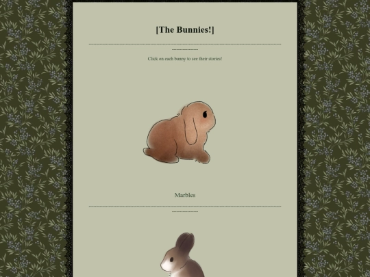 bunnylandpage screenshot