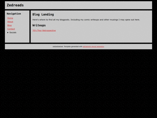 blog screenshot