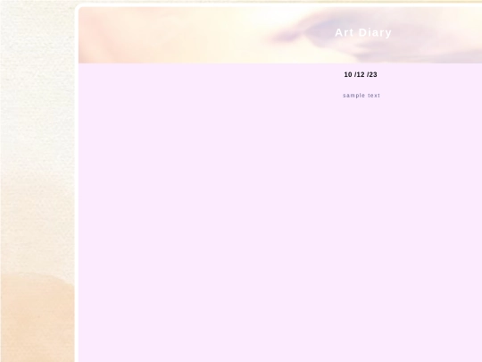 art-diary screenshot