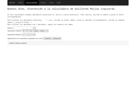 calculadora screenshot