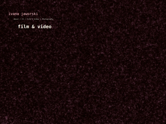 filmvideo screenshot