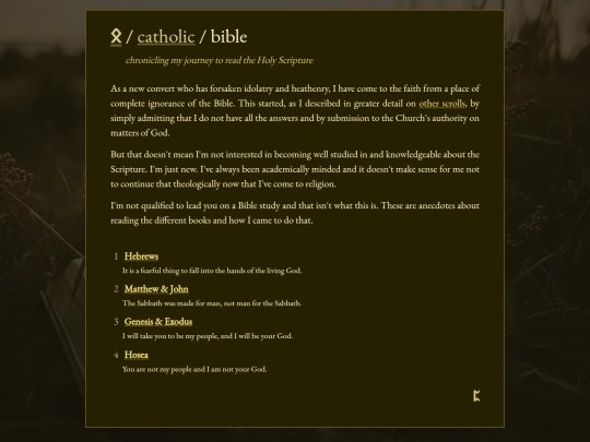 catholic/bible screenshot