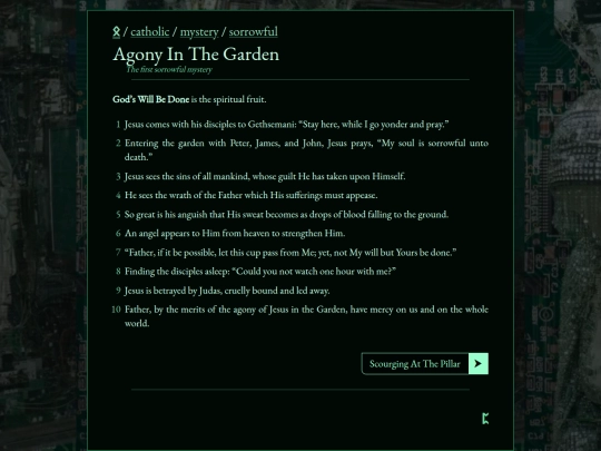 catholic/mystery/sorrowful/agony-in-the-garden screenshot