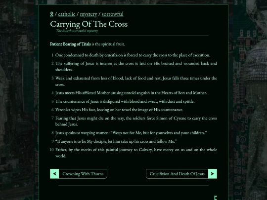 catholic/mystery/sorrowful/carrying-of-the-cross screenshot