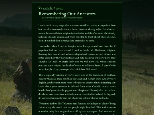 catholic/pagan/remembering-our-ancestors screenshot