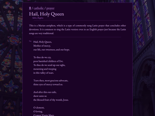catholic/prayer/hail-holy-queen screenshot