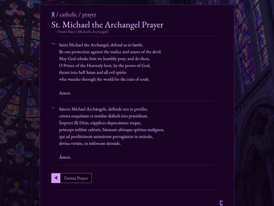 catholic/prayer/michael-the-archangel screenshot