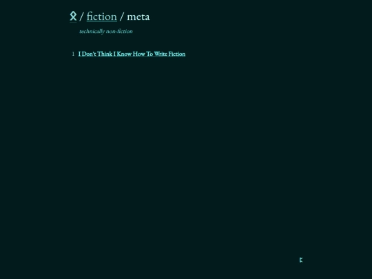fiction/meta screenshot