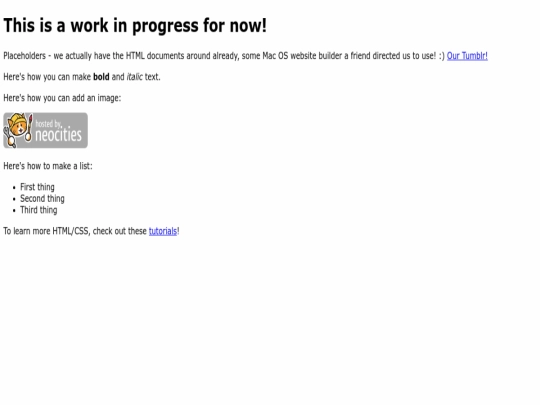 index screenshot