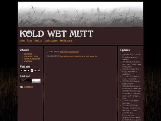 blog screenshot