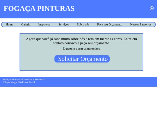 orcamento screenshot