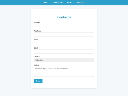 Trabajo-1/contacto screenshot