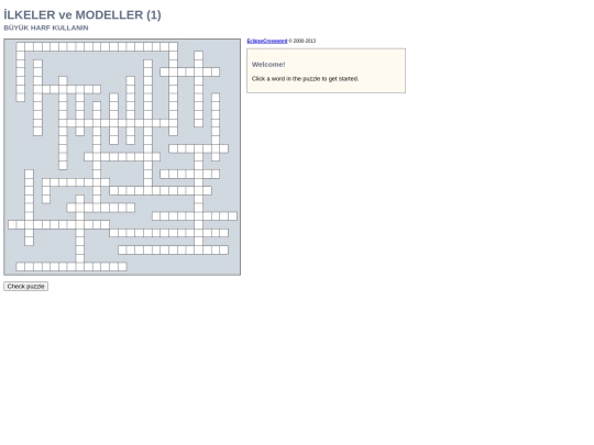 ilkeler ve modeller 1 screenshot