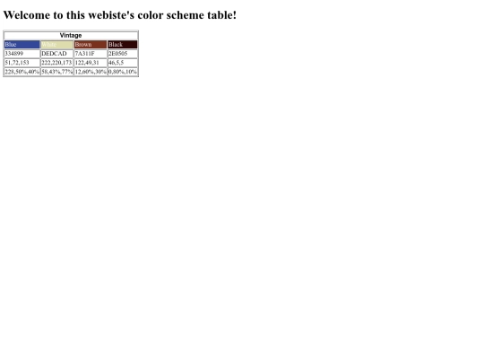 Color-scheme screenshot