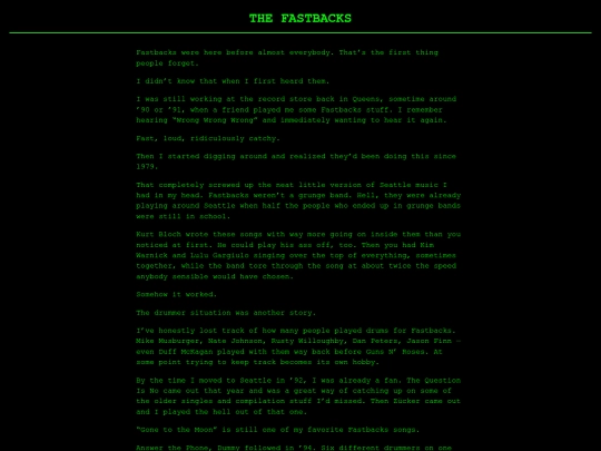 fastbacks screenshot