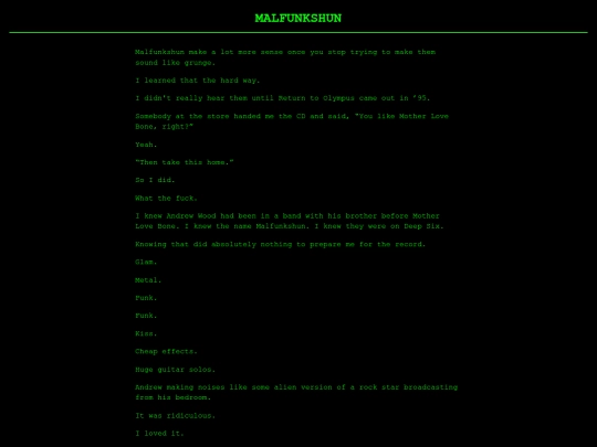 malfunkshun screenshot