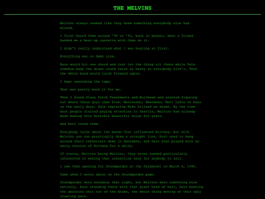 melvins screenshot
