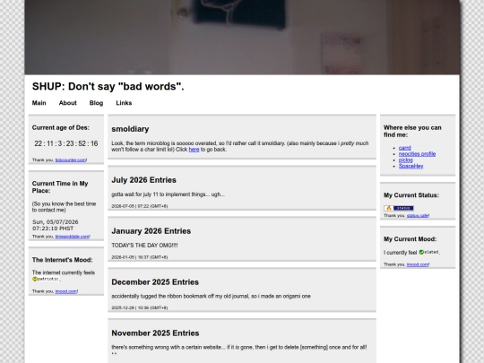 smoldiary screenshot