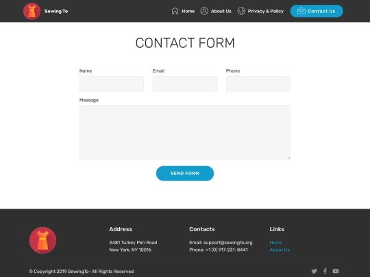 contact-us screenshot