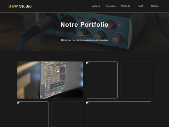 portfolio screenshot