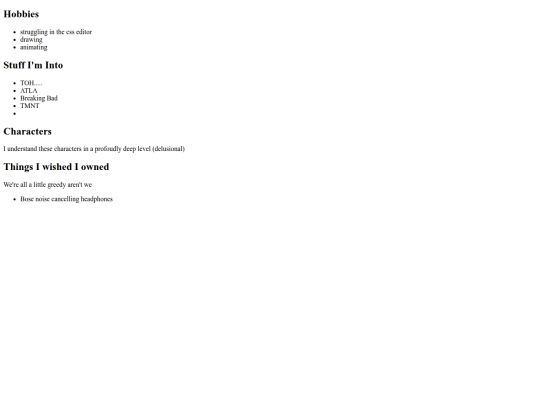 about-me screenshot