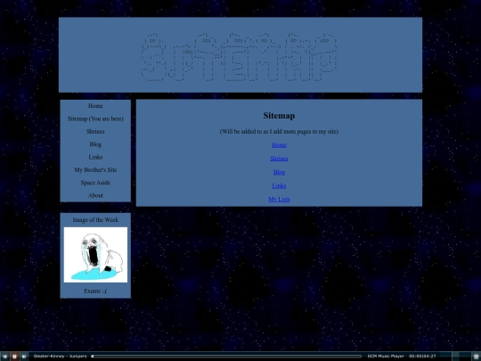 sitemap screenshot