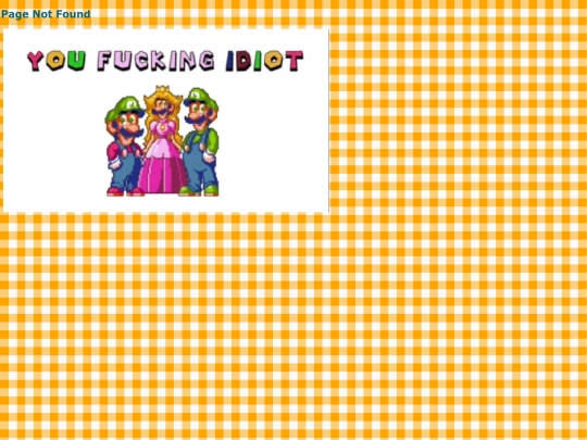 not_found screenshot