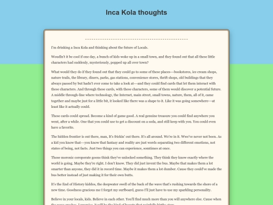 localblog screenshot
