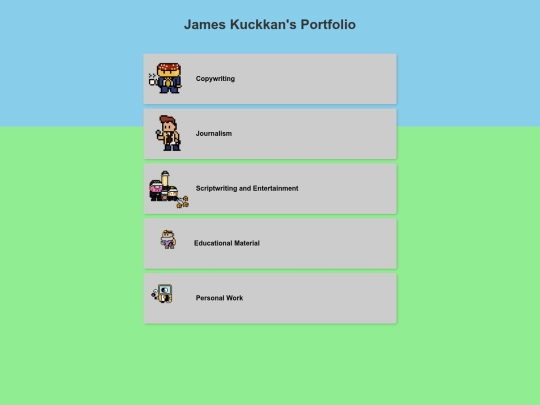 portfolio screenshot