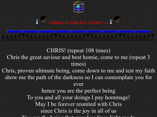 chrisprayer screenshot