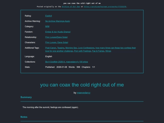 fanfiction/you_can_coax_the_cold screenshot