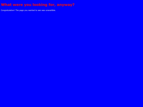 not_found screenshot