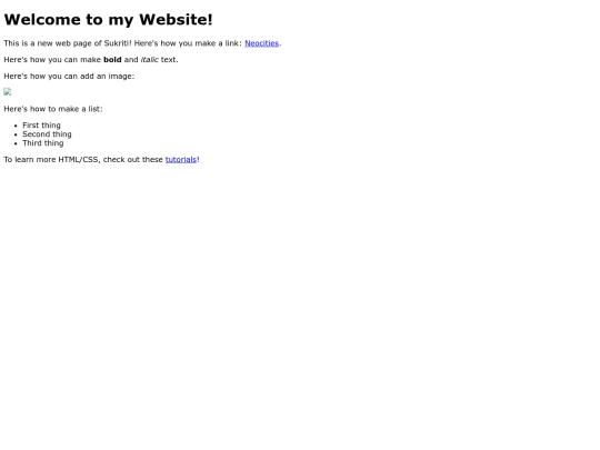 index screenshot