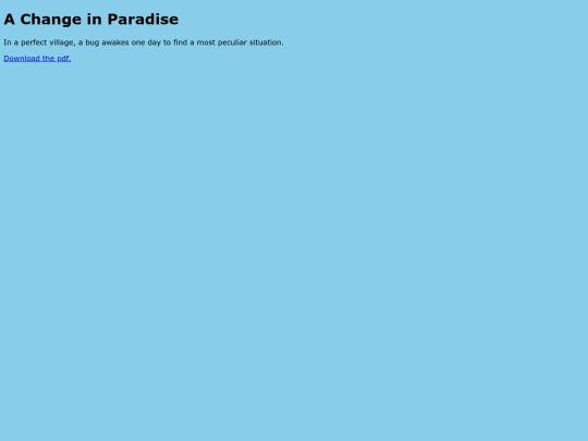 achangeinparadise screenshot