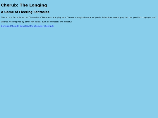 cherubthelonging screenshot