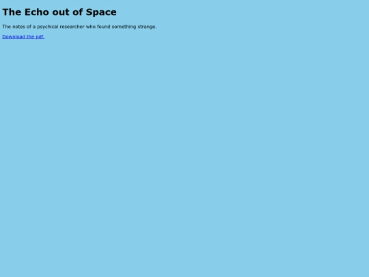 echospace screenshot