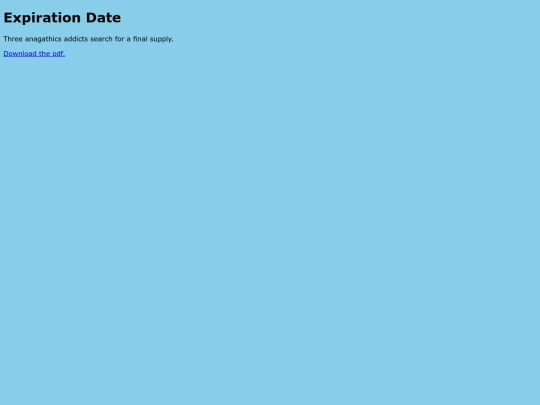 expirationdate screenshot