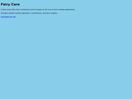 fairycare screenshot