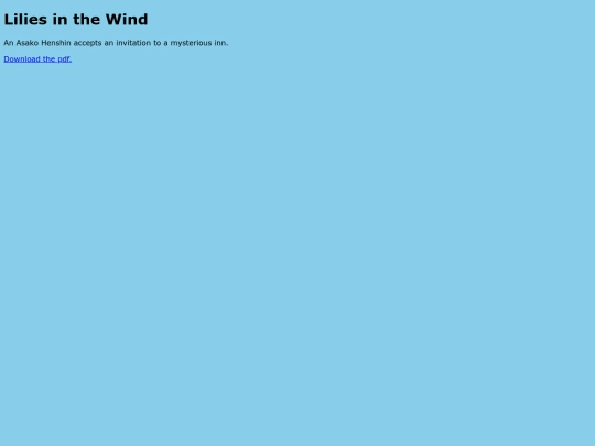 liliesinthewind screenshot